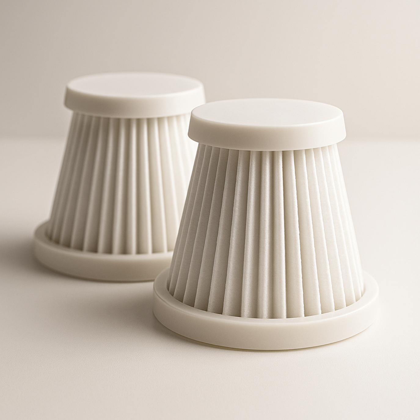 D80 PRO Vacuum Filters x2 — Washable & Reusable | High-Performance Pleated Filter