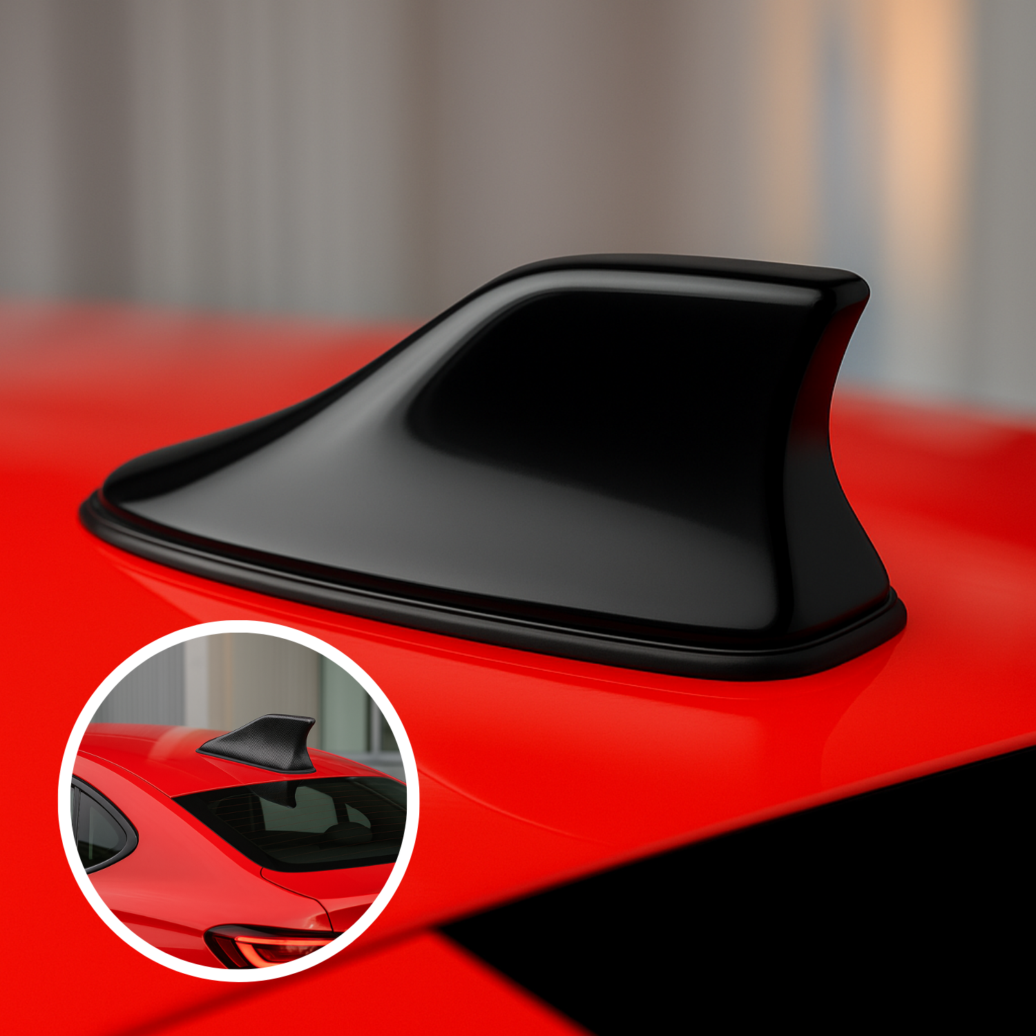 P80 PRO | Shark Fin Car Aerial – Amplified Radio & GPS Signal