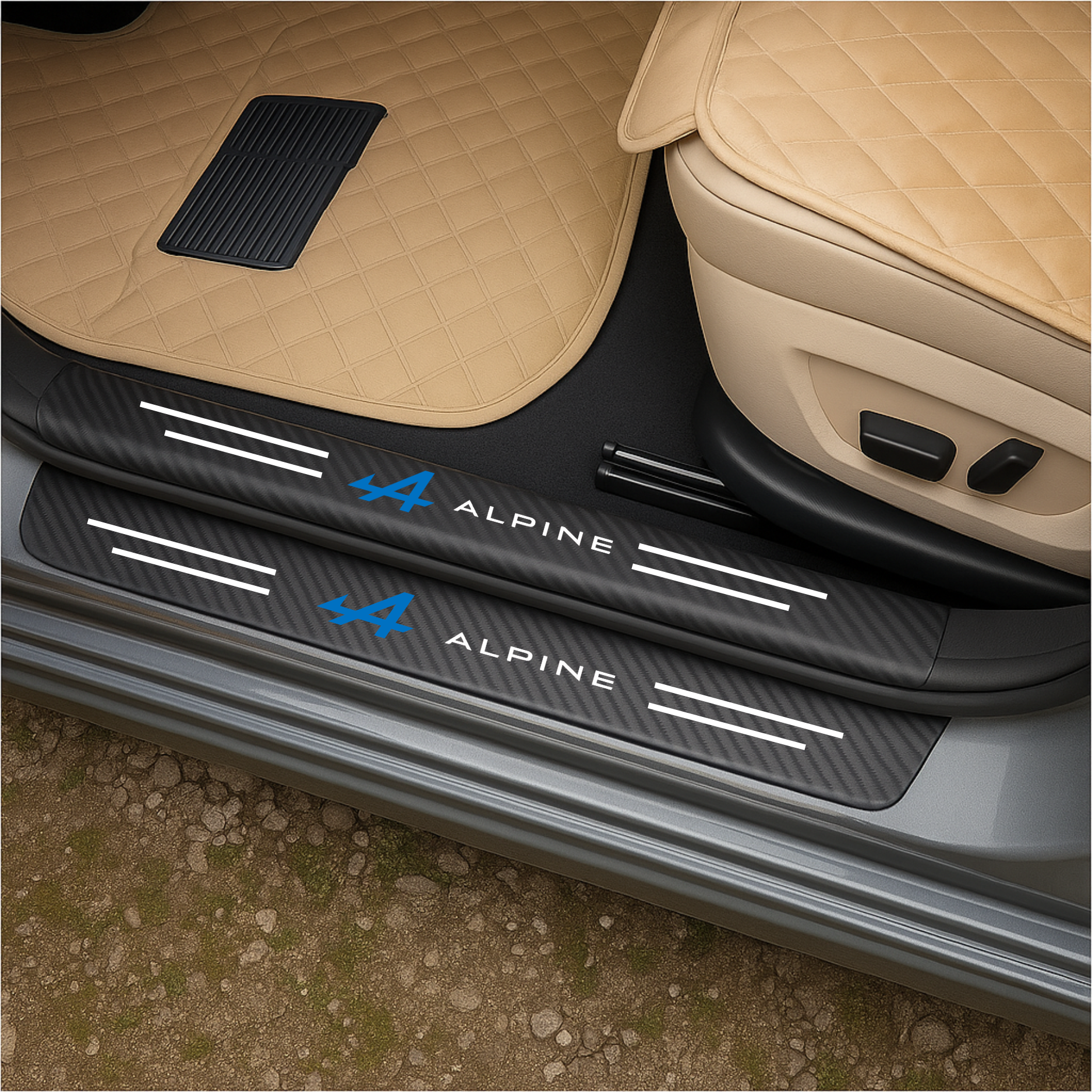 CarbonGrip PRO | Custom door sill protectors