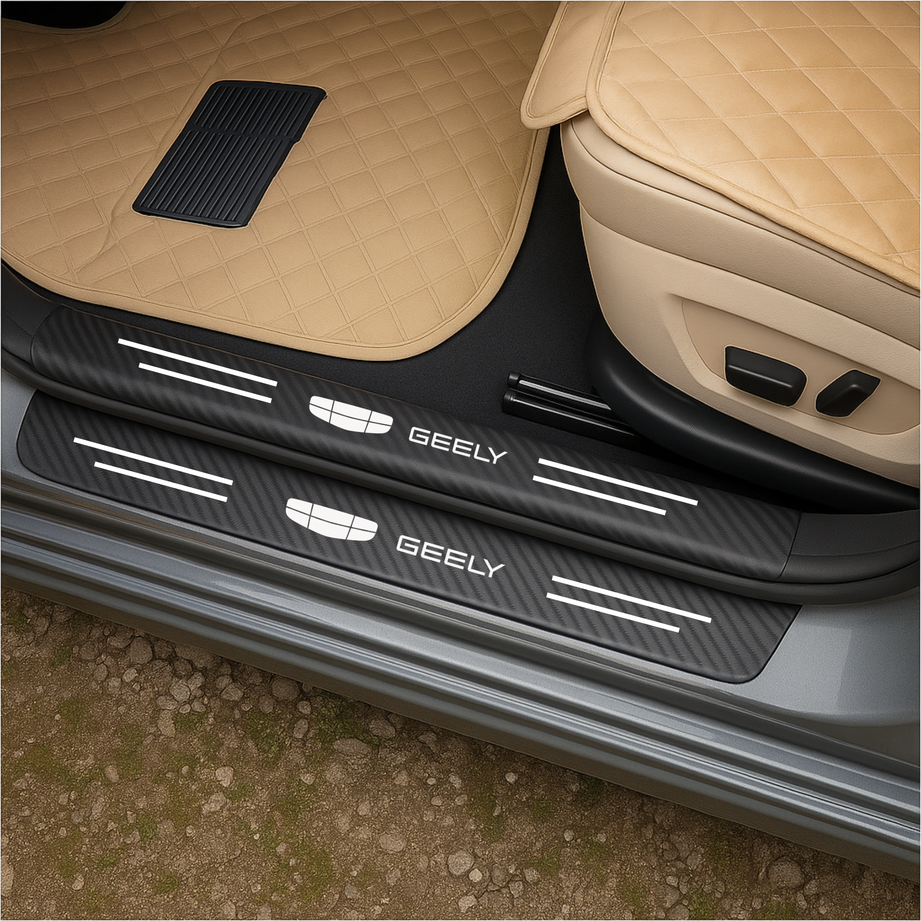 CarbonGrip PRO | Custom door sill protectors