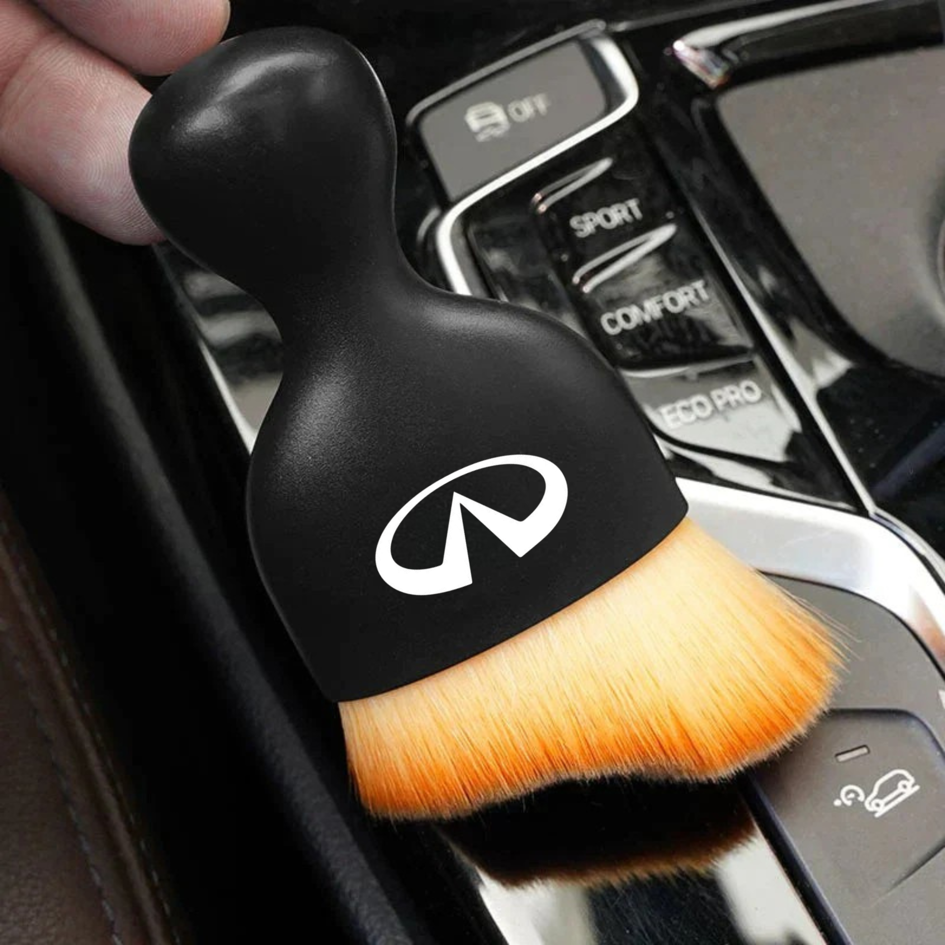 P40 PRO | Precision Detailing Brush with Your Car's Logo