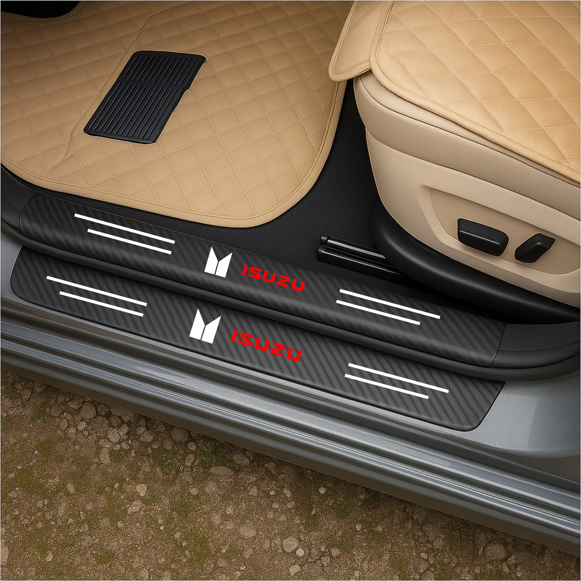 CarbonGrip PRO | Custom door sill protectors