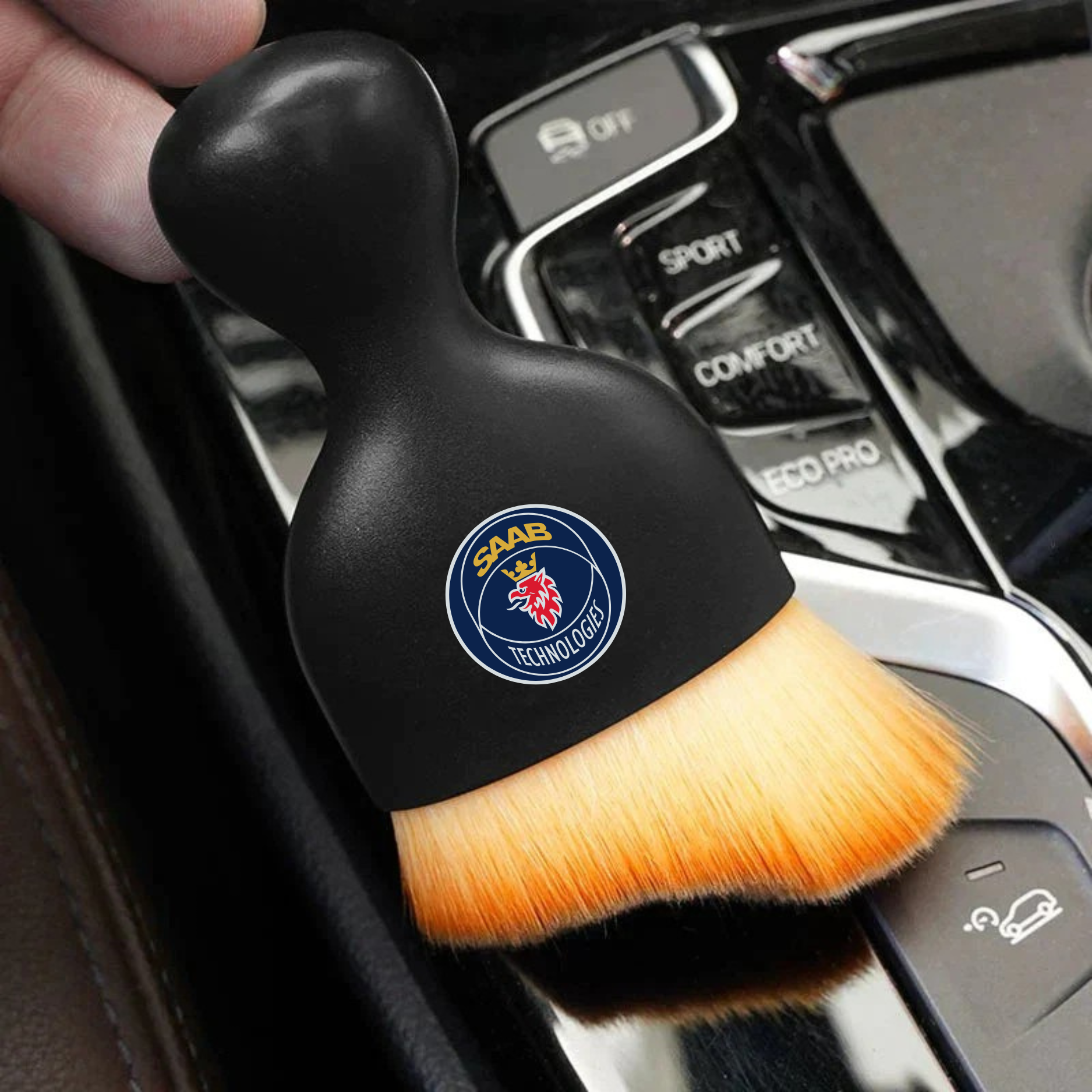 P40 PRO | Precision Detailing Brush with Your Car's Logo